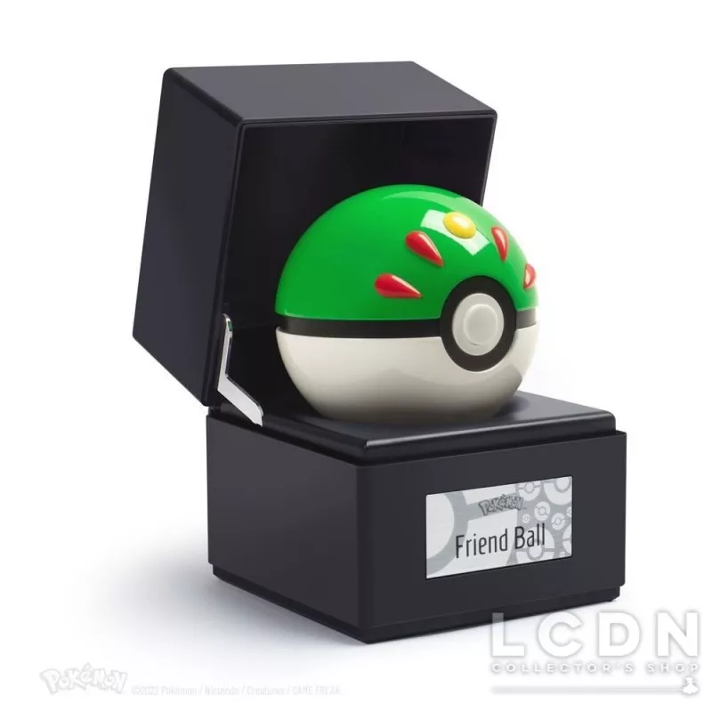 premium fishing equipment Wand Company Pokémon Réplique Diecast 1/1 Copain Ball (Friend Ball)-,$69.00-0
