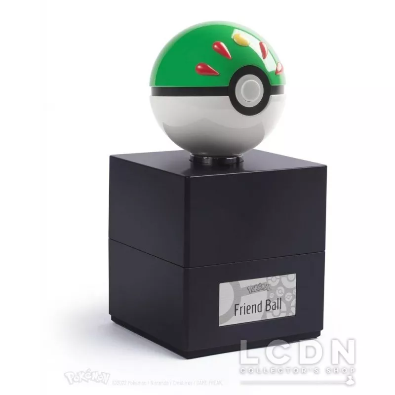 premium fishing equipment Wand Company Pokémon Réplique Diecast 1/1 Copain Ball (Friend Ball)-,$69.00-2