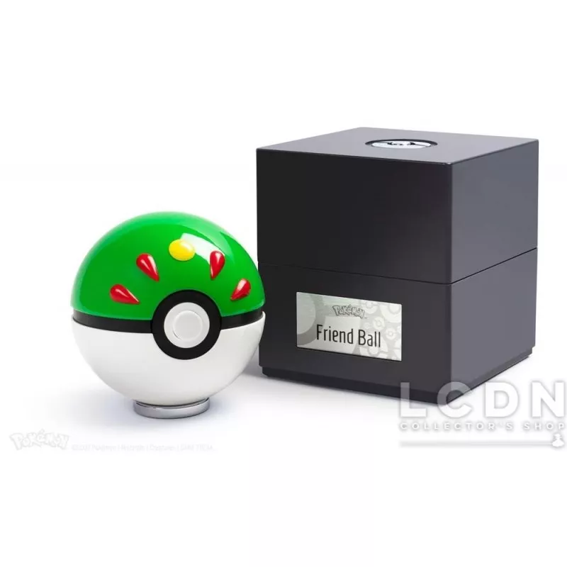 premium fishing equipment Wand Company Pokémon Réplique Diecast 1/1 Copain Ball (Friend Ball)-,$69.00-1